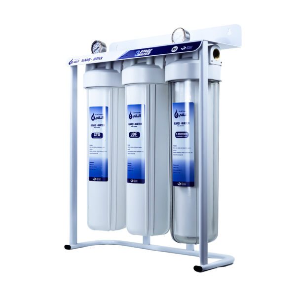 ⁦Alnaqi White Triple Jumbo Filtration System⁩ - الصورة ⁦4⁩
