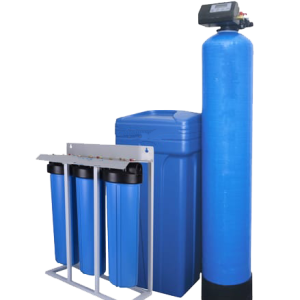water softener treatment system